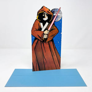 Vintage Drawing Board Star Wars Non-Toy Obi-Wan Kenobi Greeting Card w/ Envelope - Drawing Board 1977