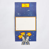 Vintage Drawing Board Star Wars Non-Toy R2-D2 Fold-Over Greeting Card