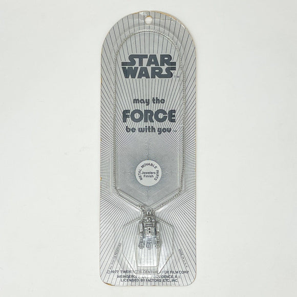 Vintage Factors Star Wars Non-Toy R2-D2 Necklace - MIB Factors 1977