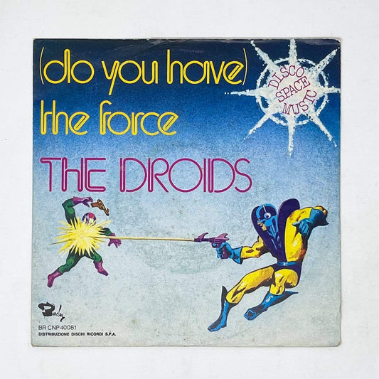 Vintage Foreign Vinyl Star Wars Non-Toy Do You Have The Force 7" Record - The Droids - Italy (1977)