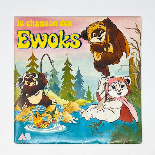 Vintage Foreign Vinyl Star Wars Vinyl Le Planete des Ewoks 7" Record - Dorothee - France (1987)