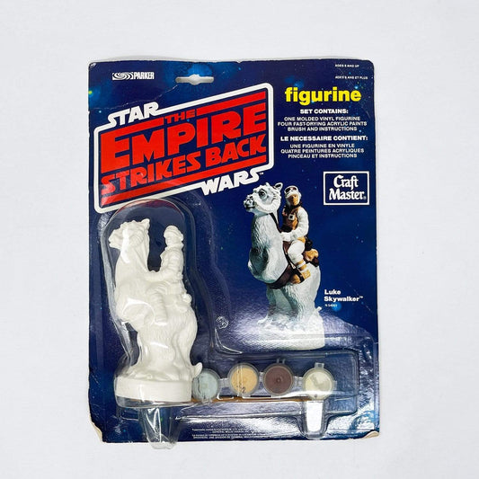 Vintage Fundimensions Star Wars Non-Toy Luke & Taun Taun Craft Master Paint by Numbers Figurine - Canadian (1980)
