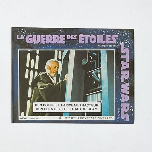 Vintage General Mills Star Wars Non-Toy General Mills Canada Sticker Star Wars Ben Tractor Beam (1977)