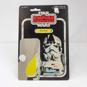 Vintage Kenner Star Wars Cardback AT-AT Driver Canadian ESB 41-back Cardback (cut pop)