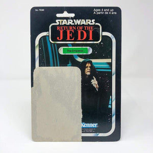 Vintage Kenner Star Wars Cardback Emperor Canadian ROTJ Cardback (77-back)