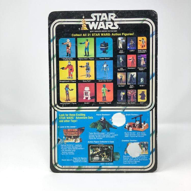 Vintage Kenner Star Wars Cardback R2-D2 Star Wars 21-back Cardback
