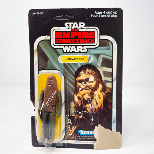 Vintage Kenner Star Wars MOC Chewbacca ESB 44 Canadian - Mint on Card