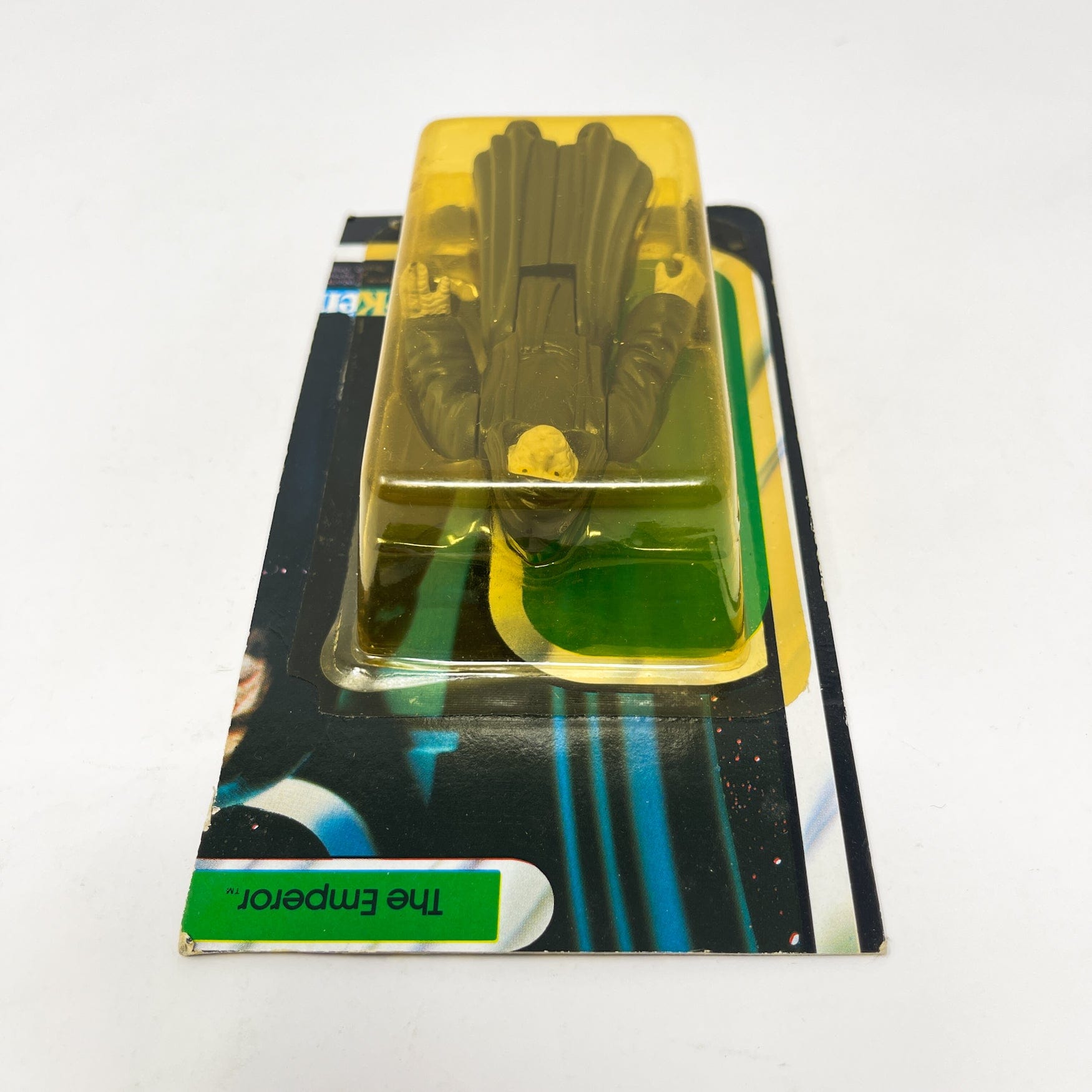 Vintage Kenner Star Wars MOC Emperor Cut Card ROTJ 77A Canadian - Mint on Card