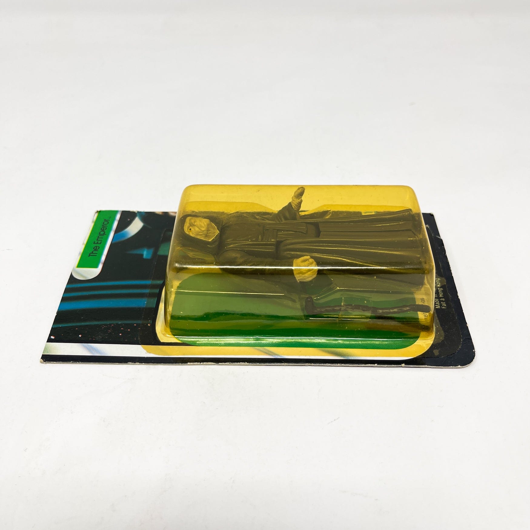 Vintage Kenner Star Wars MOC Emperor Cut Card ROTJ 77A Canadian - Mint on Card