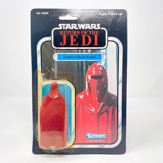 Vintage Kenner Star Wars MOC Emperor's Royal Guard 77-back  - Mint on Card