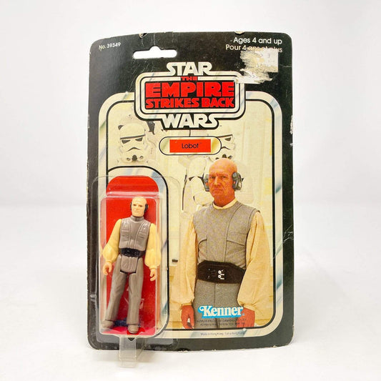Vintage Kenner Star Wars MOC Lobot ESB 41b-back Kenner Canada  - Mint on Card