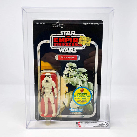 Vintage Kenner Star Wars MOC Stormtrooper ESB 48C-back  - MOC AFA 75