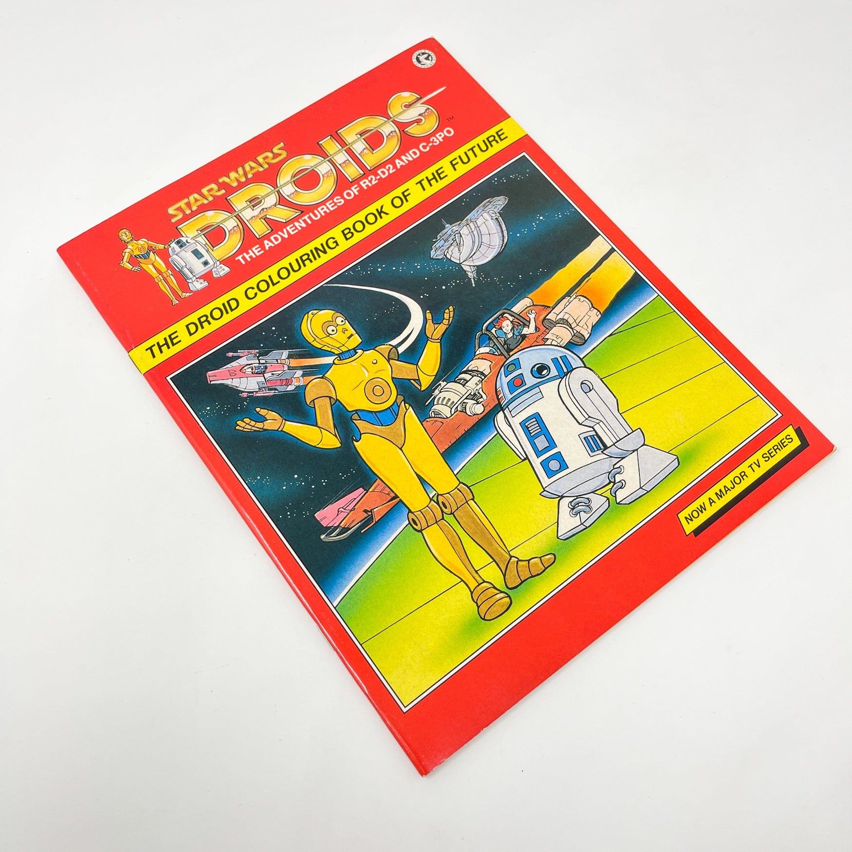 Vintage Kenner Star Wars Non-Toy DROIDS Colouring Book - UK