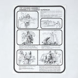 Vintage Kenner Star Wars Paper ESB Star Destroyer Playset Instructions - Kenner Canada