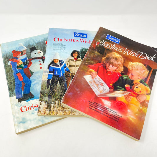 Vintage Kenner Star Wars Paper Sears Canada Christmas Catalogs 1980-1982