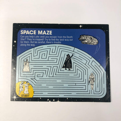 Star Wars Burger Chef Kenner Fun Book Mini-Catalog Insert (1978)