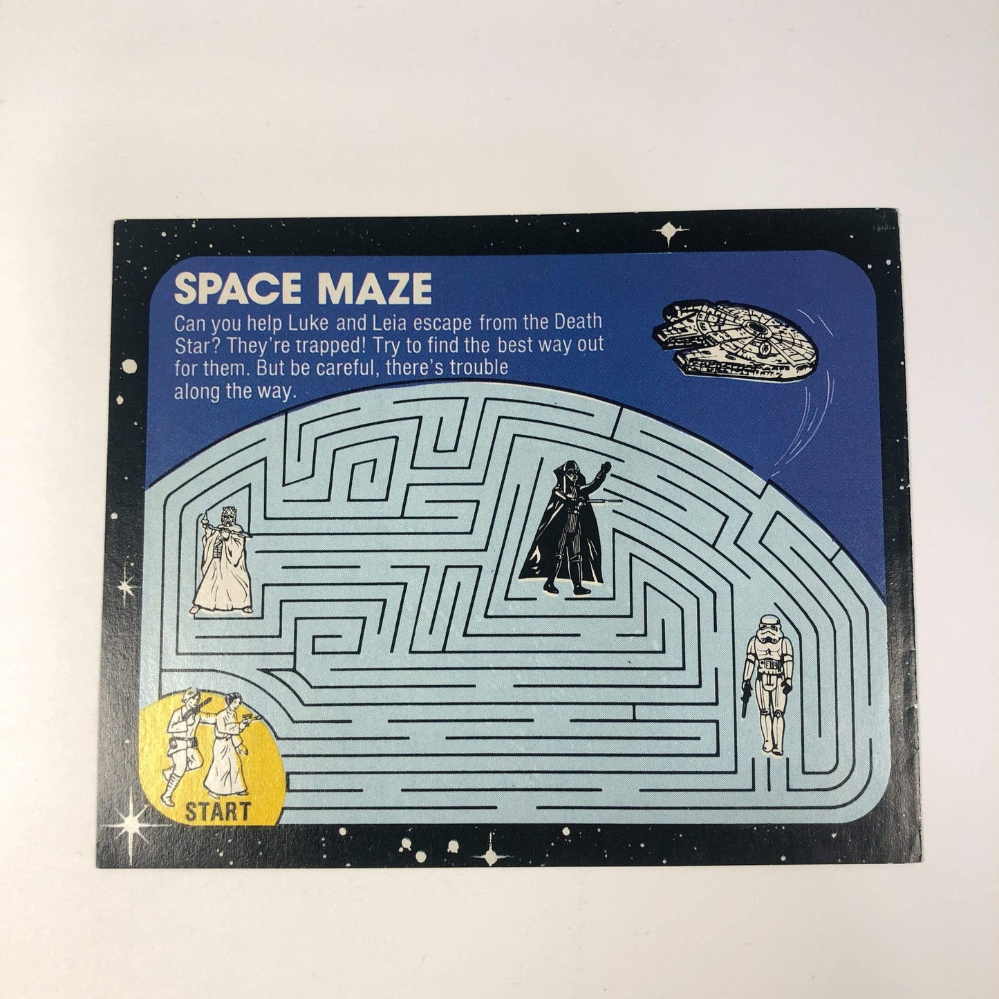 Star Wars Burger Chef Kenner Fun Book Mini-Catalog Insert (1978)