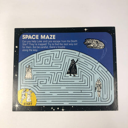 Star Wars Burger Chef Kenner Fun Book Mini-Catalog Insert (1978)