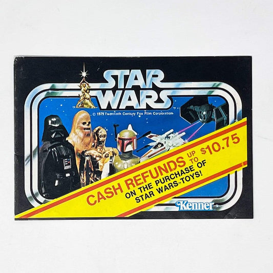 Vintage Kenner Star Wars Paper Star Wars Cash Refund Kenner Mini-Catalog Insert (1979)