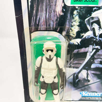 Vintage Kenner Star Wars Toy Biker Scout Canadian ROTJ 77-back