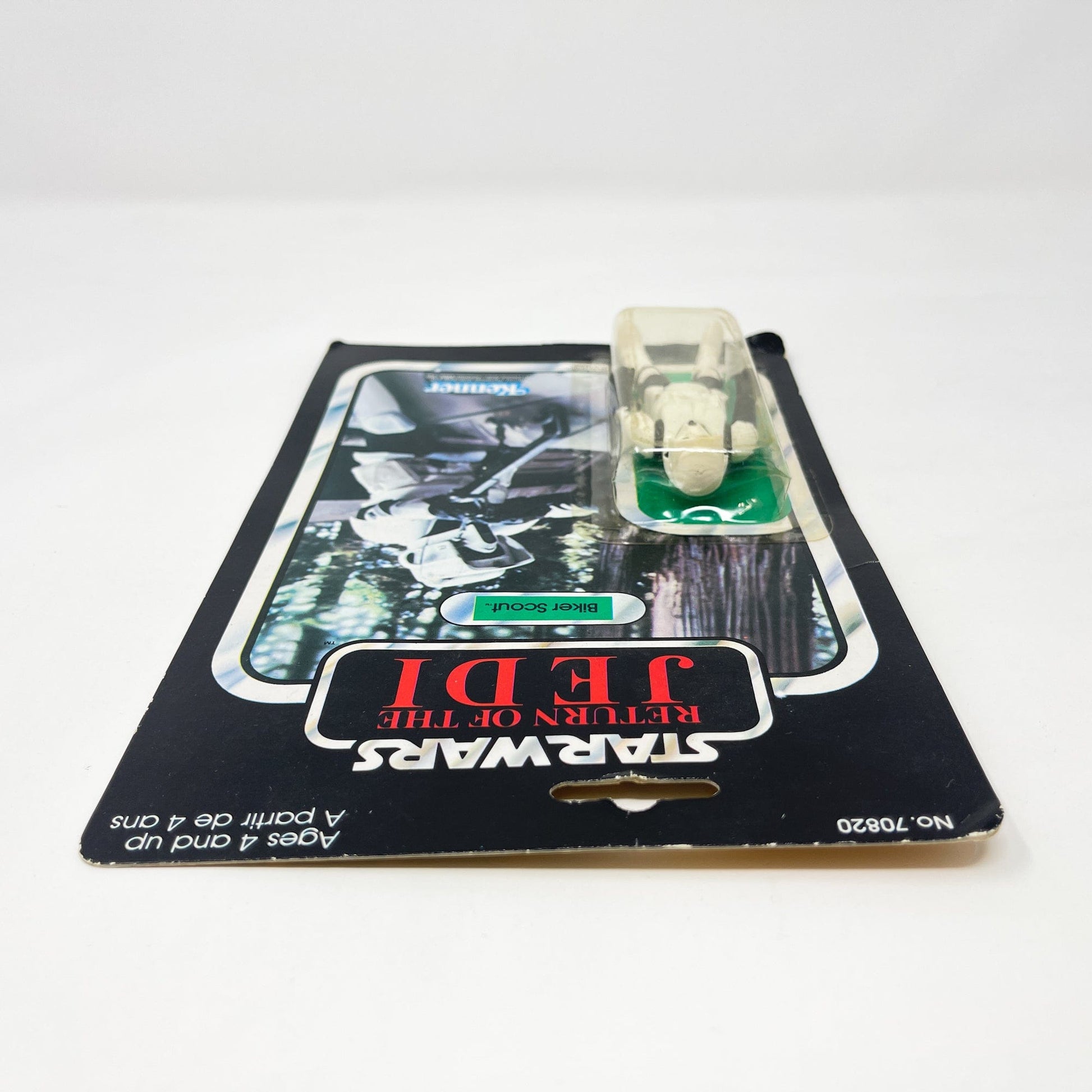 Vintage Kenner Star Wars Toy Biker Scout Canadian ROTJ 77-back