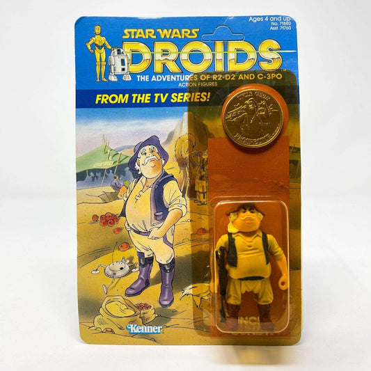 Vintage Kenner Star Wars Toy Droids Uncle Gundy  - Mint on Card