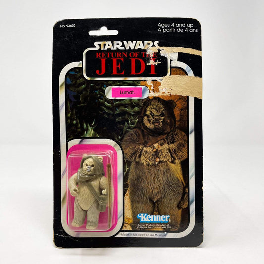 Vintage Kenner Star Wars Toy Lumat Kenner Canada 77-back  - Mint on Card