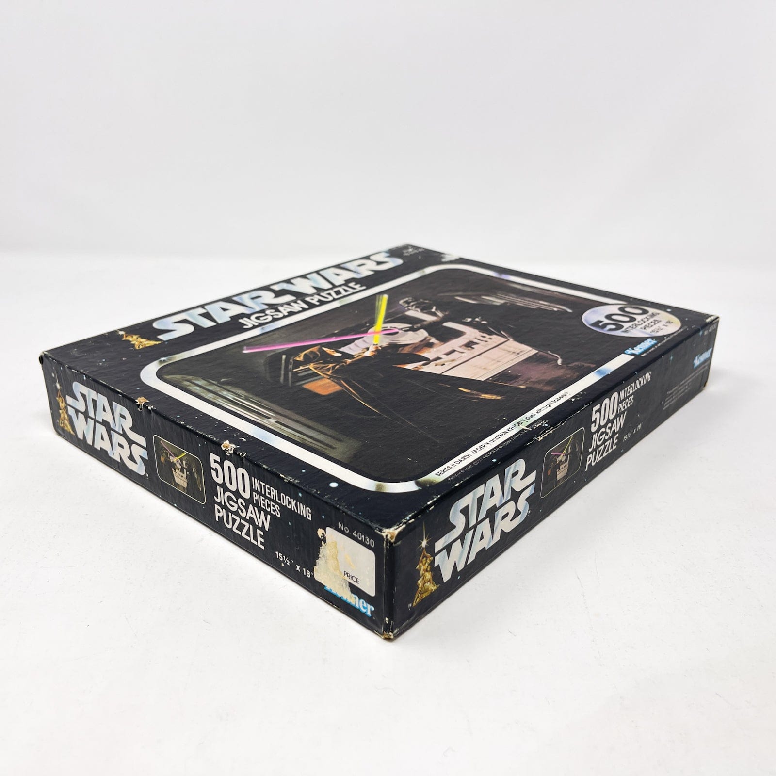 Vintage Kenner Star Wars Toy Puzzle -  Ben & Vader SEALED 500 Piece