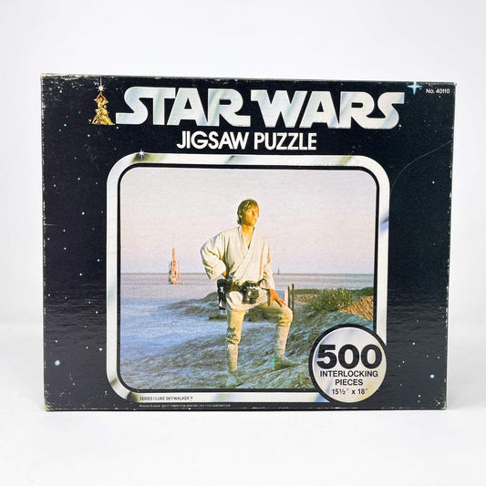 Vintage Kenner Star Wars Toy Puzzle -  Series 1 Luke Skywalker SEALED 500 Piece