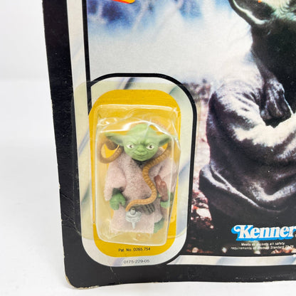 Vintage Kenner Star Wars Toy Yoda (Brown Snake) Kenner ROTJ 77-back - MOC