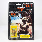 Vintage Kenner Star Wars Toy Yoda (Brown Snake) MOC on Tri-Logo 79-back