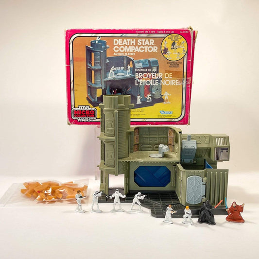 Vintage Kenner Star Wars Vehicle Micro Collection Death Star Compactor - Complete in Canadian Box