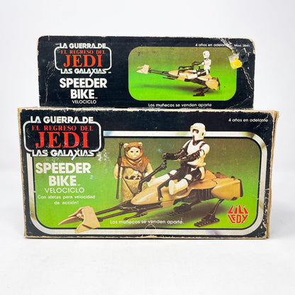 Vintage Kenner Star Wars Vehicle ROTJ Speeder Bike - Lily Ledi in Box