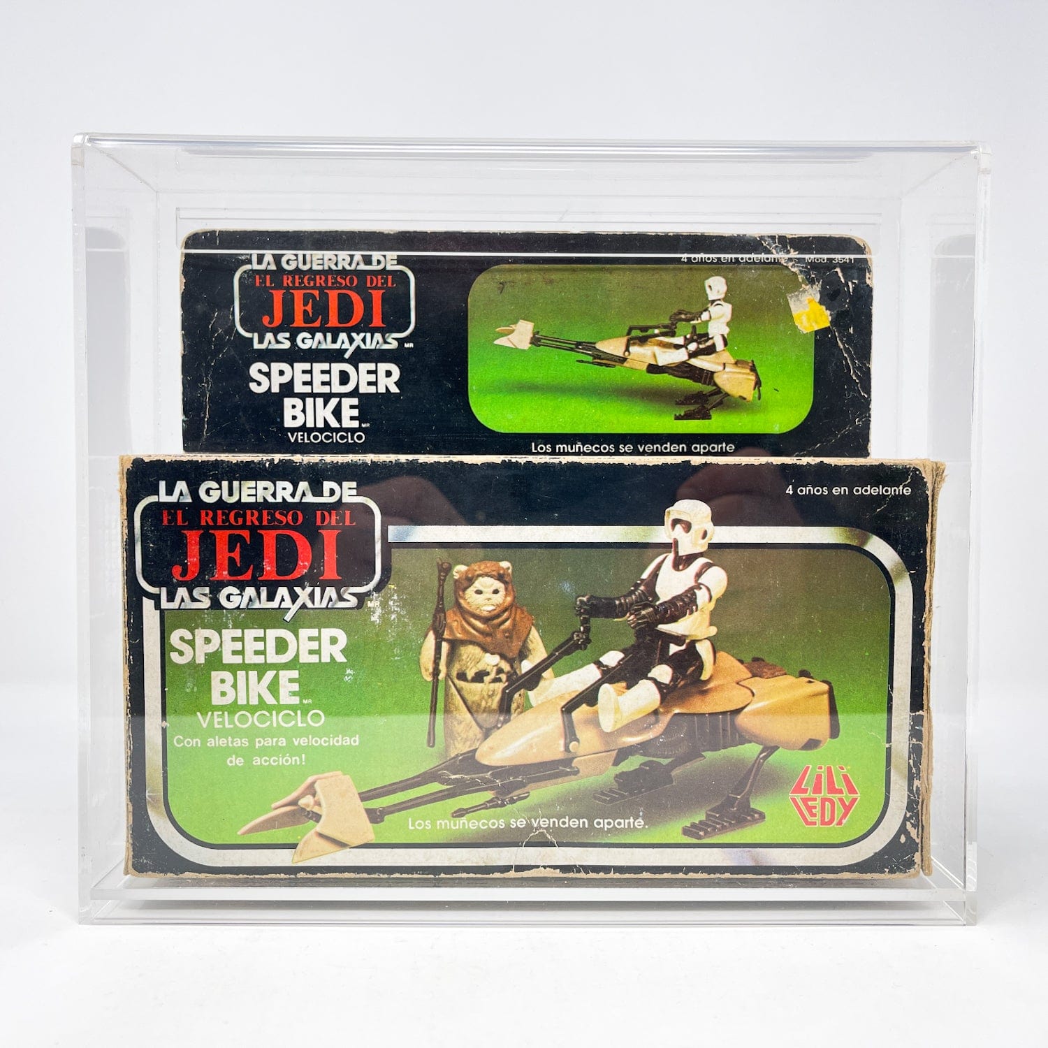 Vintage Kenner Star Wars Vehicle ROTJ Speeder Bike - Lily Ledi in Box