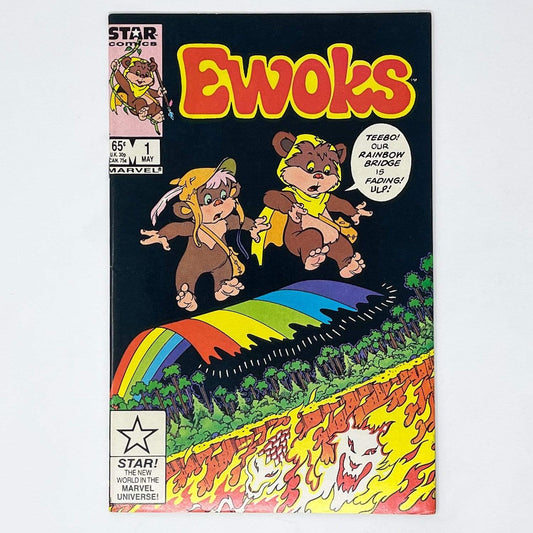 Vintage Marvel Star Wars Non-Toy Marvel Ewoks Cartoon #1 Comic (1985)