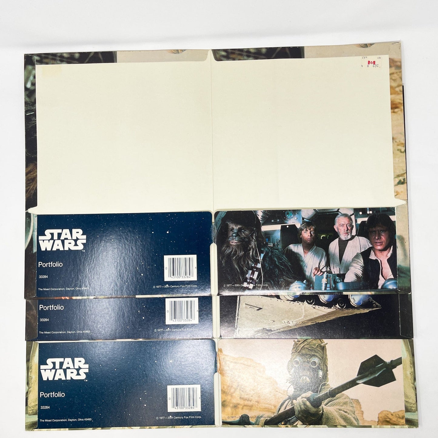 Vintage Mead Star Wars Non-Toy 5 Star Wars Portfolios (1977)