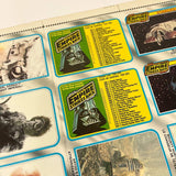 Vintage O-Pee-Chee Star Wars Trading Cards O-Pee-Chee Empire Strikes Back Series 2 - Uncut Sheet