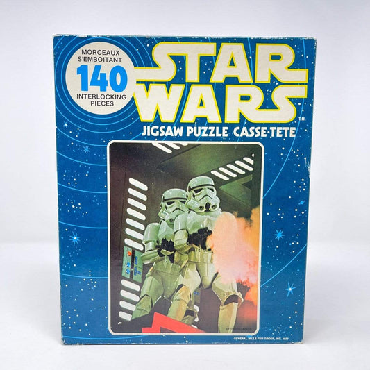Vintage Parker Brothers Star Wars Non-Toy Star Wars Puzzle - Stormtroopers SEALED 140 Piece Canadian 1977