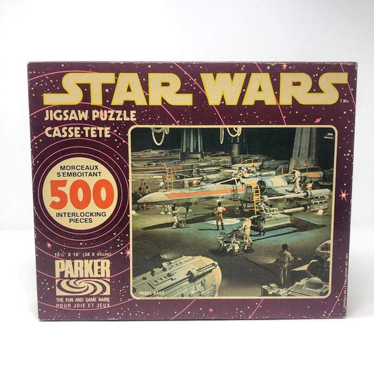 Vintage Parker Brothers Star Wars Toy Star Wars Puzzle - Rebel Base SEALED 500 Piece Canadian