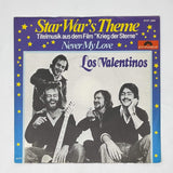 Vintage Polydor Star Wars Non-Toy Star Wars Theme Los Valentinos 7" Record - Germany (1986)