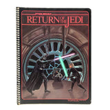 Vintage Randim Marketing Star Wars Non-Toy ROTJ Luke & Vader Spiral Notebook (1983)