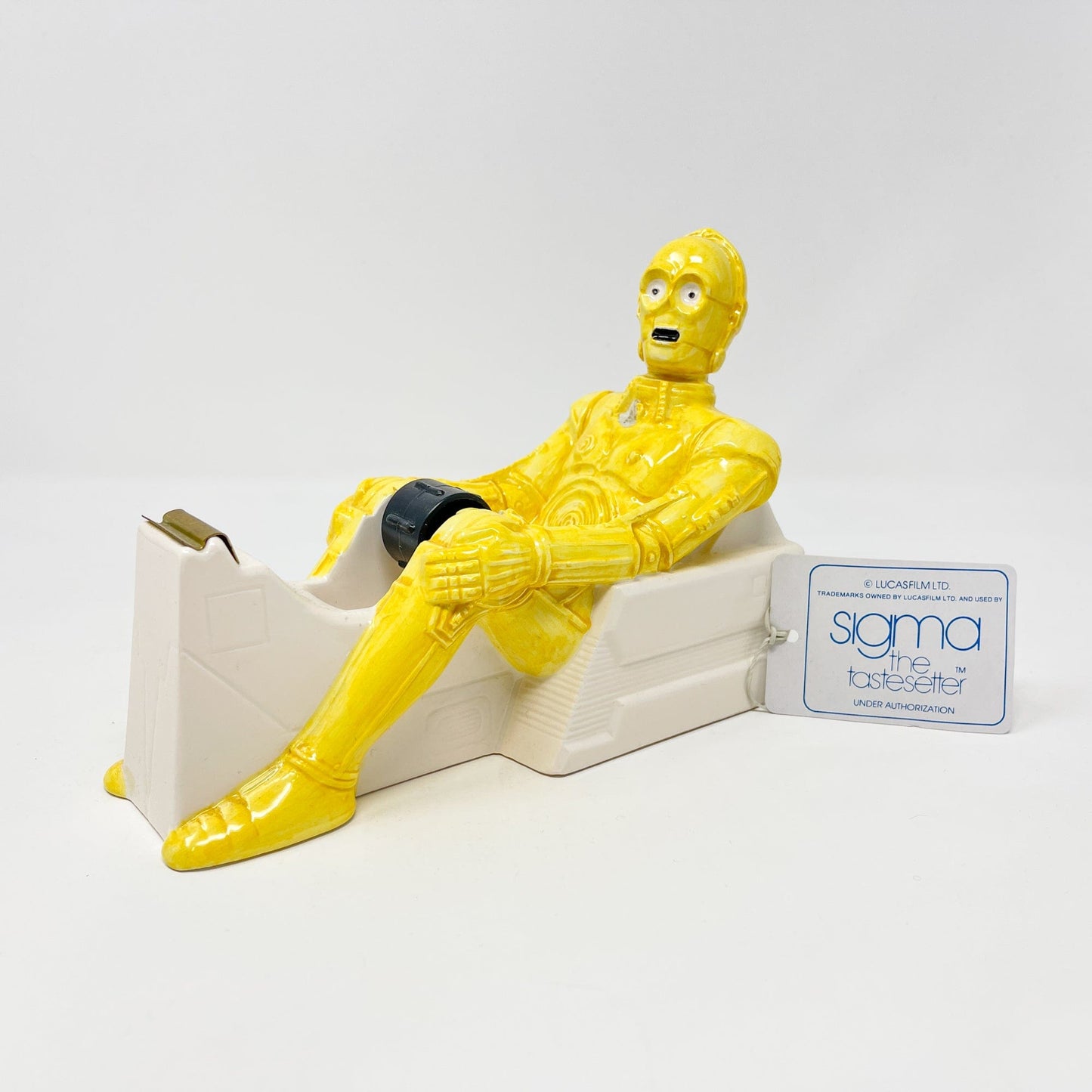 Vintage Sigma Star Wars Non-Toy Sigma C-3PO Tape Dispenser (1982)