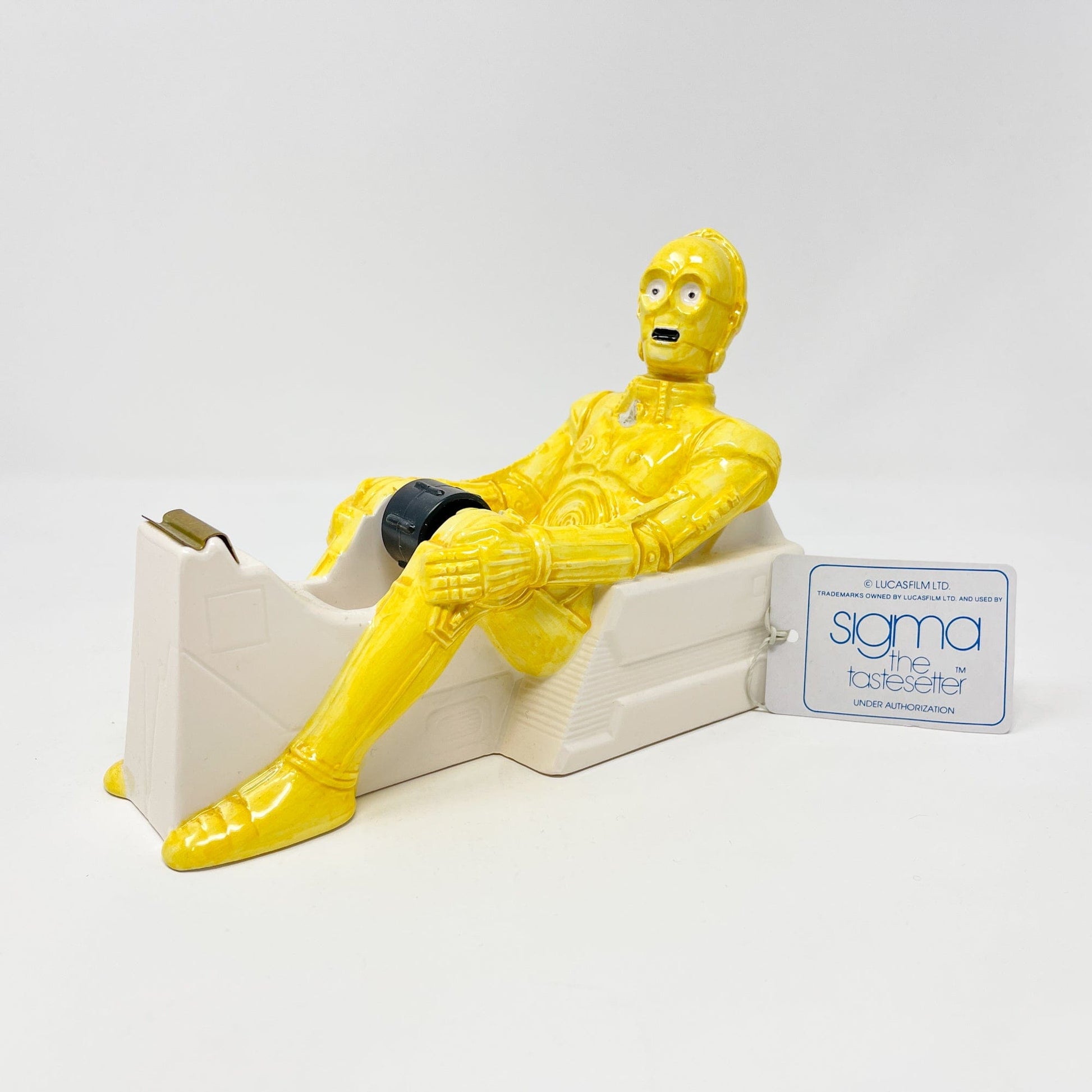 Vintage Sigma Star Wars Non-Toy Sigma C-3PO Tape Dispenser (1982)