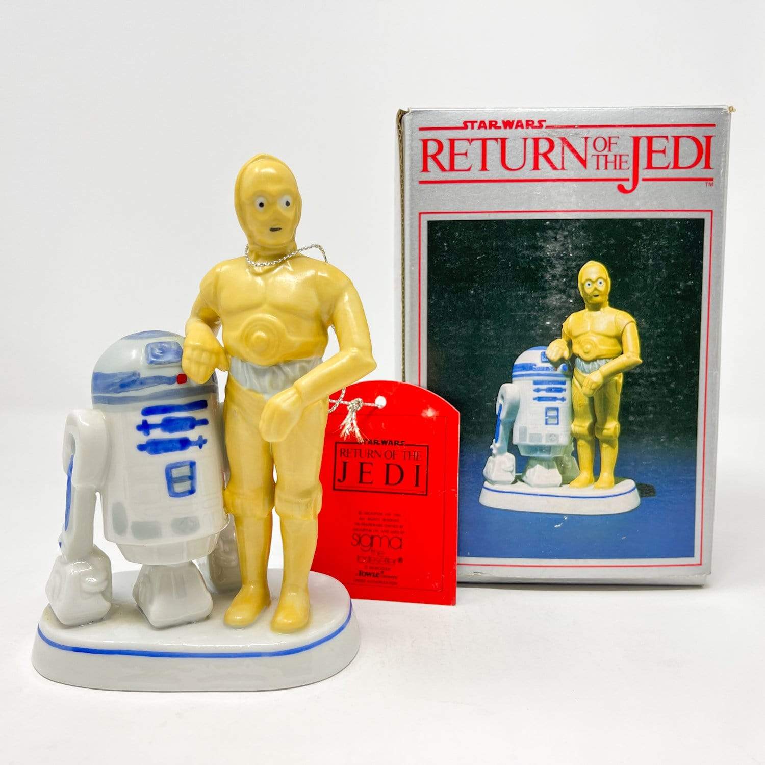 Sigma R2 Sigma R2-D2 and C-3PO Bisque Figure (1983) Vintage Star Wars – 4th Moon ...