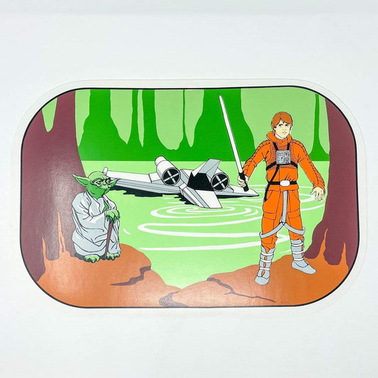Vintage Sigma Star Wars Non-Toy Sigma Star Wars Place Mat - Luke & Yoda (1982)