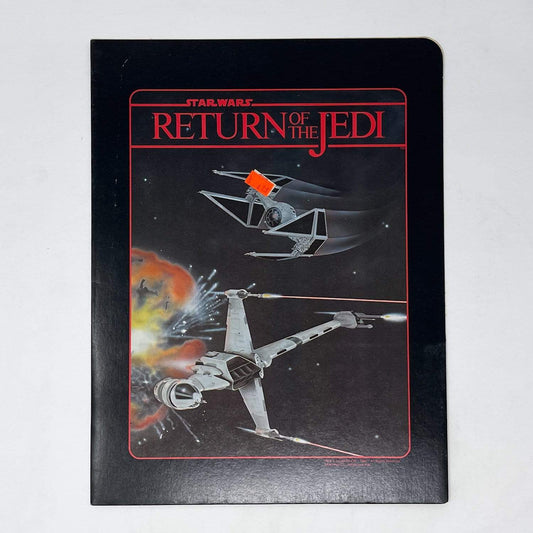 Vintage Stuart Hall Star Wars Non-Toy ROTJ B-Wing School Portfolio (1983)