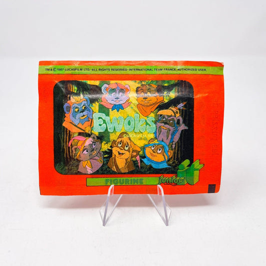 Vintage Topps Star Wars Trading Cards Ewoks Cartoon Sticker Pack - Panini France