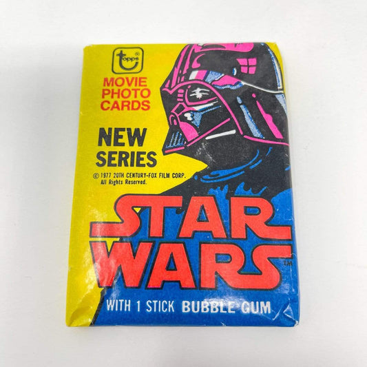 Vintage Topps Star Wars Trading Cards Topps Star Wars Series 2 SEALED Pack