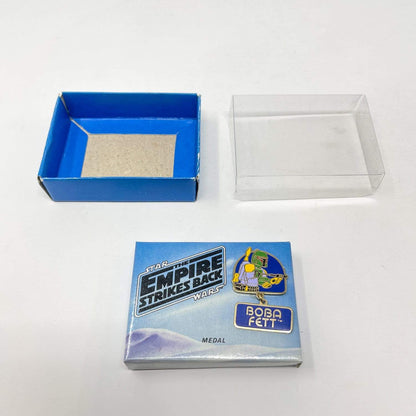 Vintage Wallace Berrie Star Wars Non-Toy Empire Strikes Back Medal Pins in Box (1980)