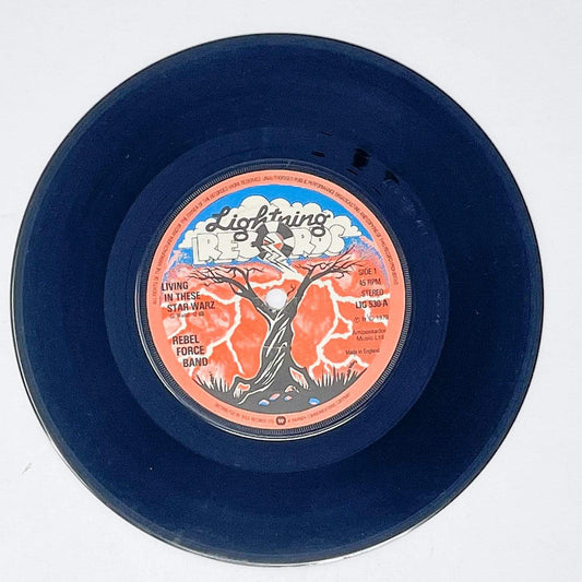 Vintage Zafiro Star Wars Non-Toy Living In These Star Warz 7" Record - Rebel Force Band - USA (1983)
